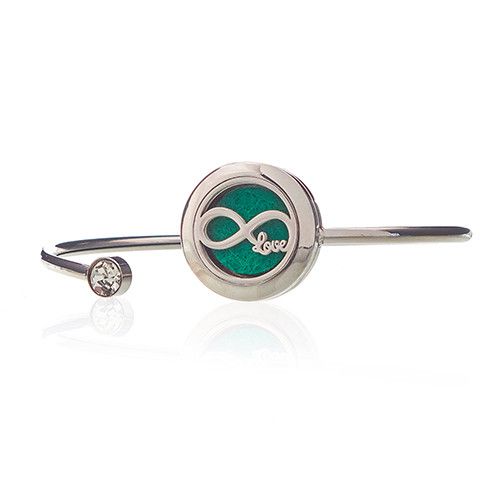 Infinity Love Aromatherapy Crystal Bracelet | Essential Oil Diffuser Jewellery Gift
