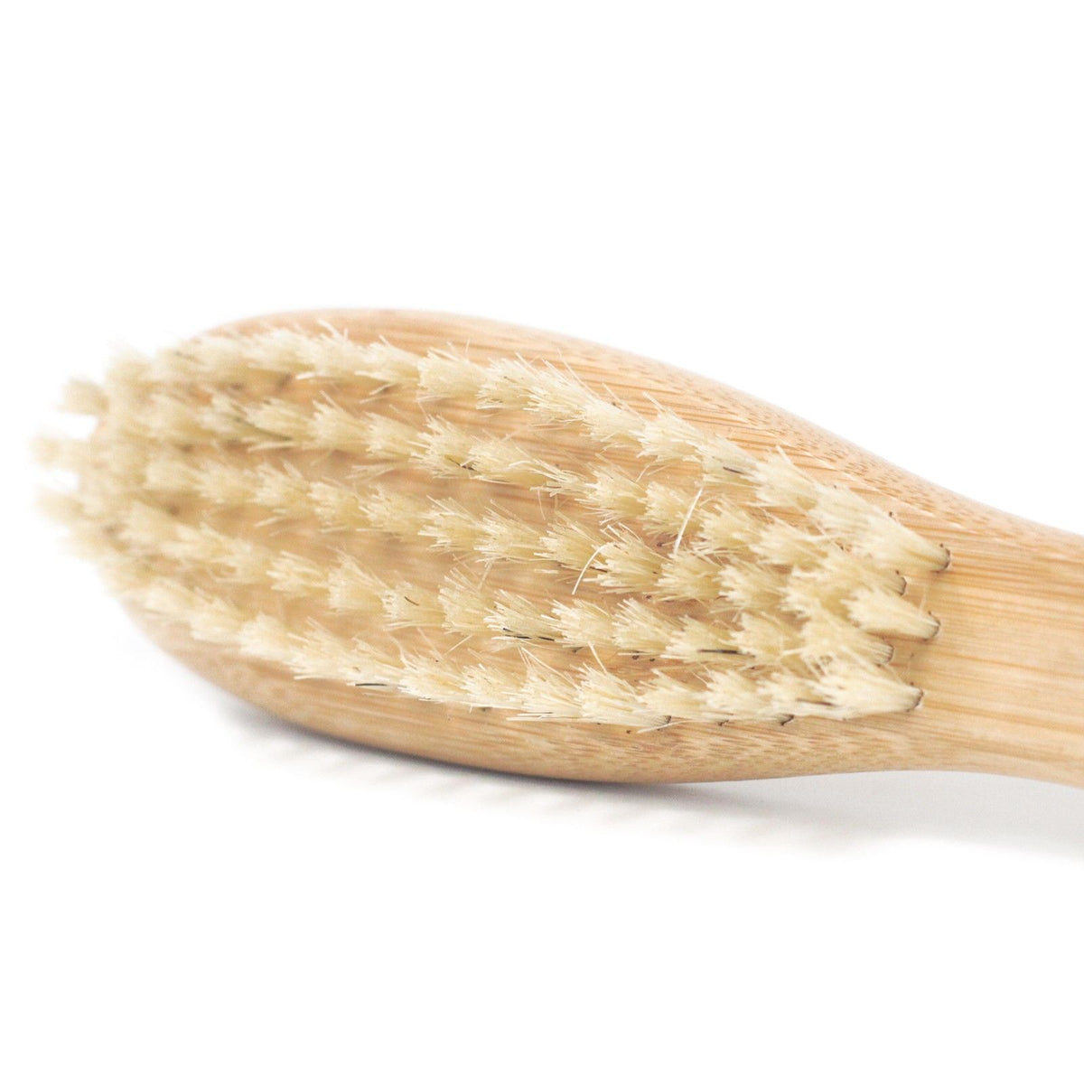 Natural Boar Hair Beard Brush | Bamboo & Pearwood | Grooming Gift for Him | Amber & Calm
