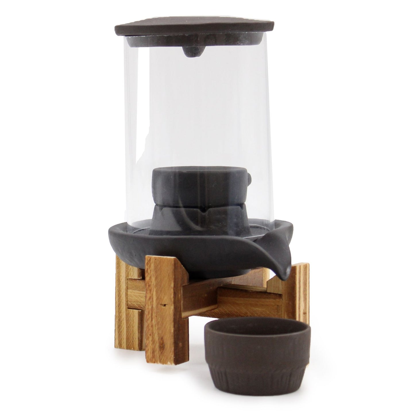 Teahouse Waterfall Backflow Incense Burner | Zen Home Décor Gift
