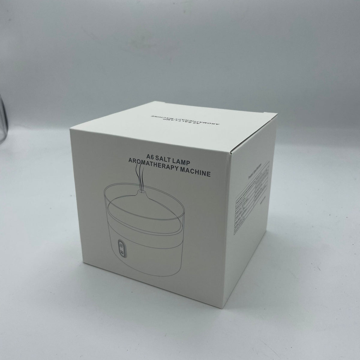 Himalayan Salt Aroma Diffuser | USB-C Night Light & Flame Effect | Wellness Gift