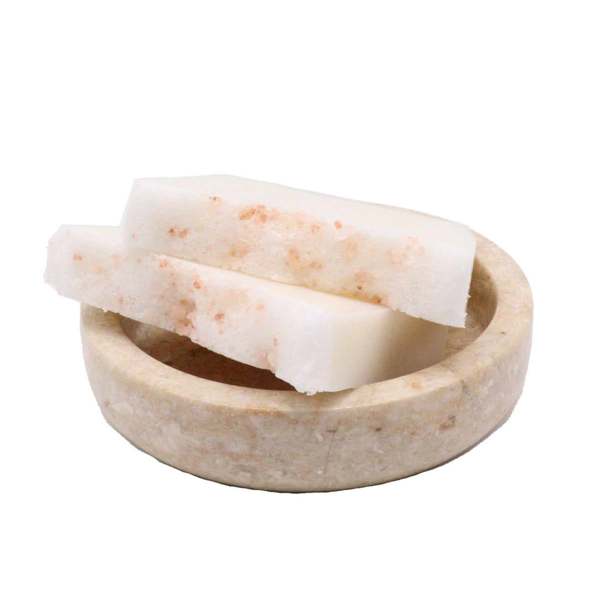 Himalayan Cava Soap Bars | Pack of 13 | Pink Salt Crystals | Handmade in the UK | Spa Gift