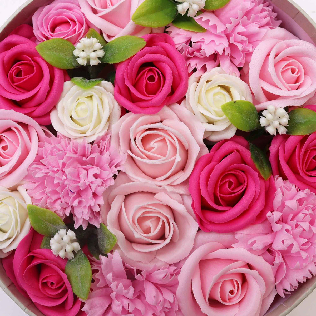 Baby Blessings Pink Soap Flower Gift Box | Baby Shower Gift | Amber & Calm