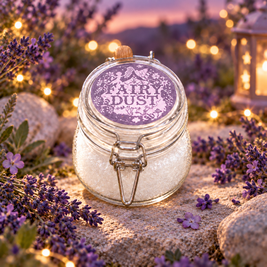 Agnes & Cat Pressed Peonies Fairy Dust Bath Powder | 500g | Vegan Luxury Floral Bath Gift