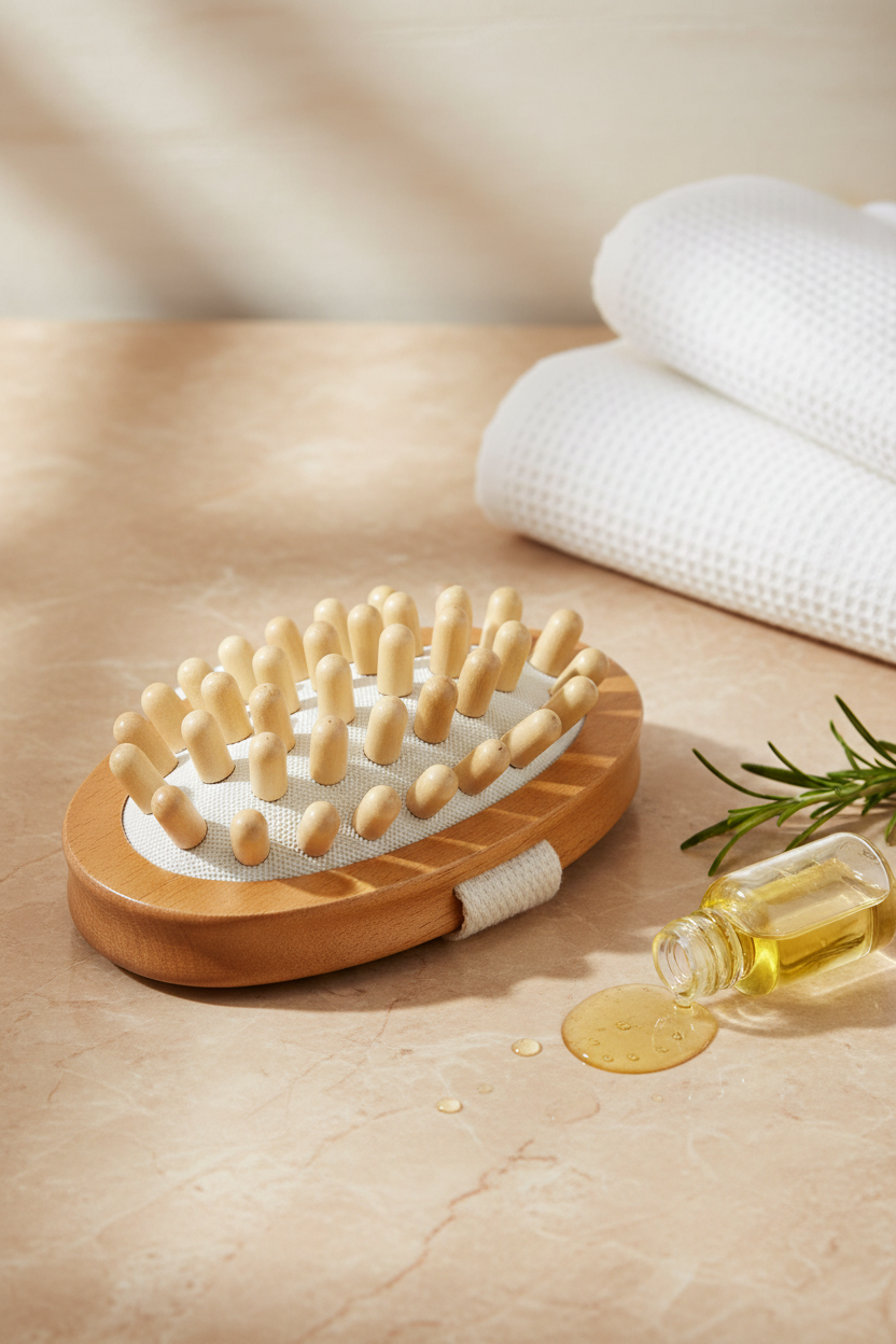 Anti-Cellulite Wooden Massager Lifestyle