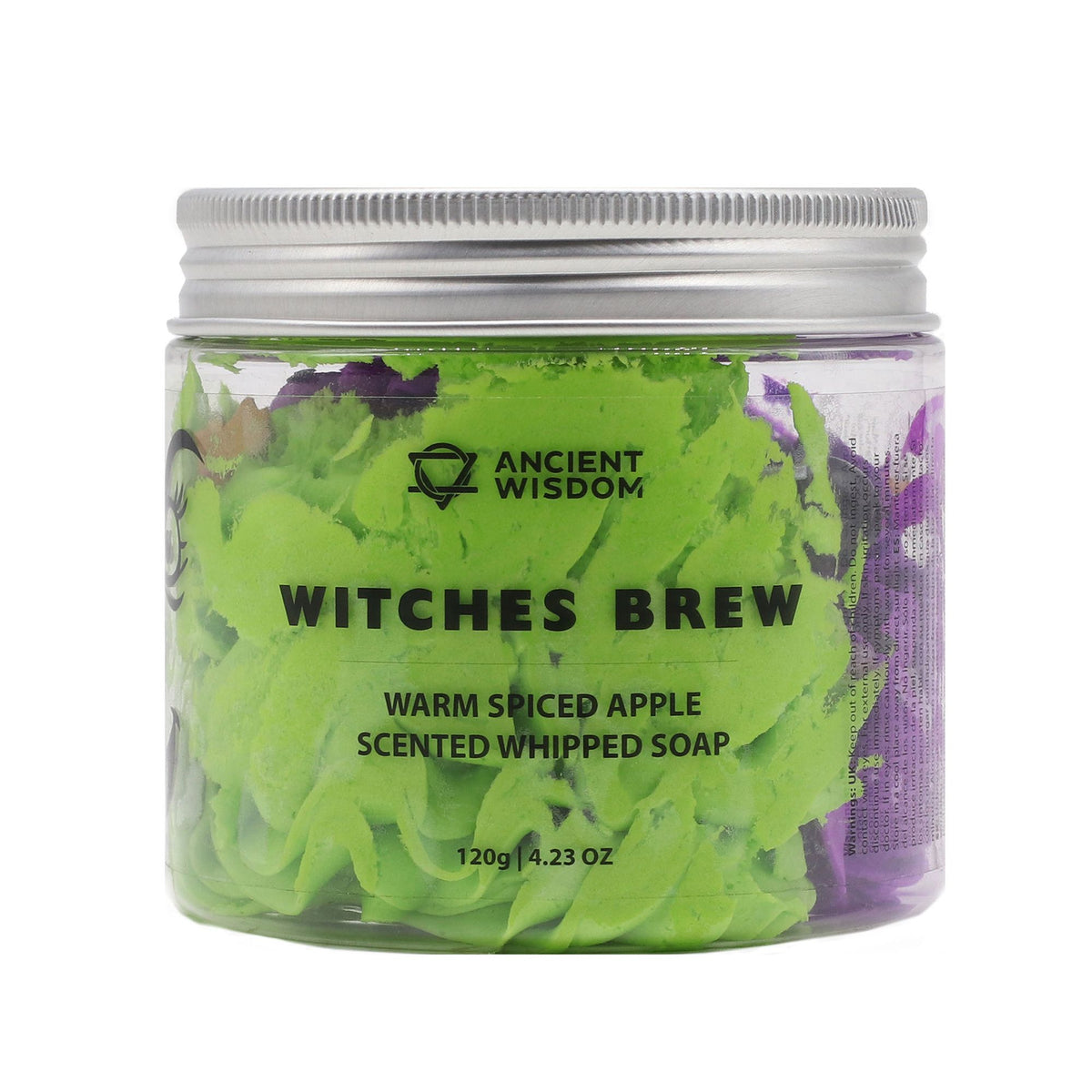 Witches' Brew Whipped Soap | 120g | Smoky Woods & Spiced Berry | Vegan | Halloween Gift