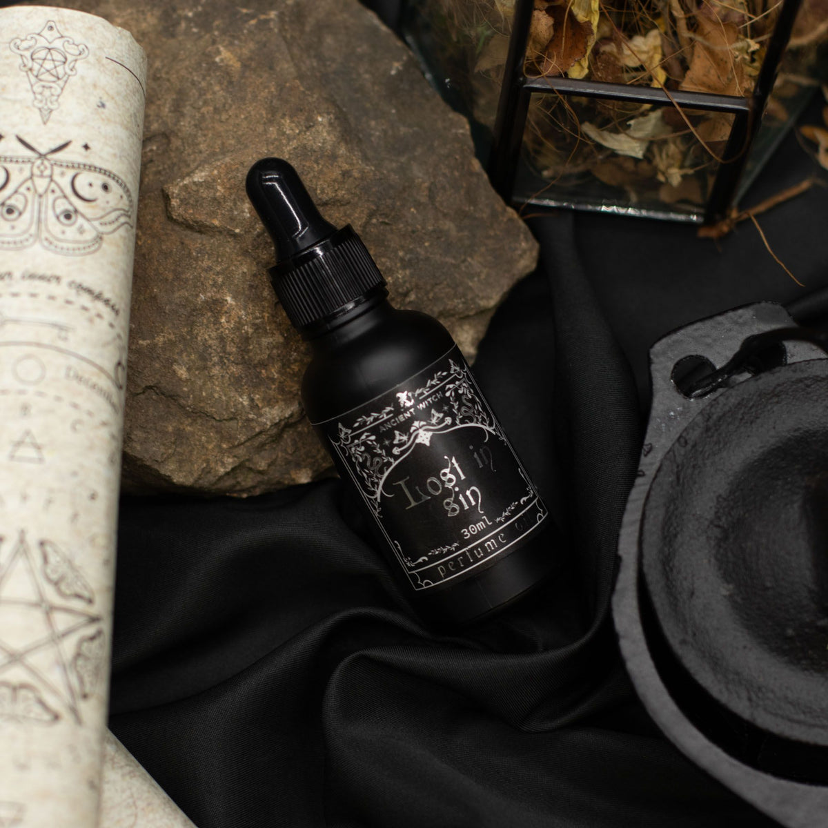 Ancient Witch Lost in Sin Perfume Oil | Musky Sensual Fragrance | Amber & Calm