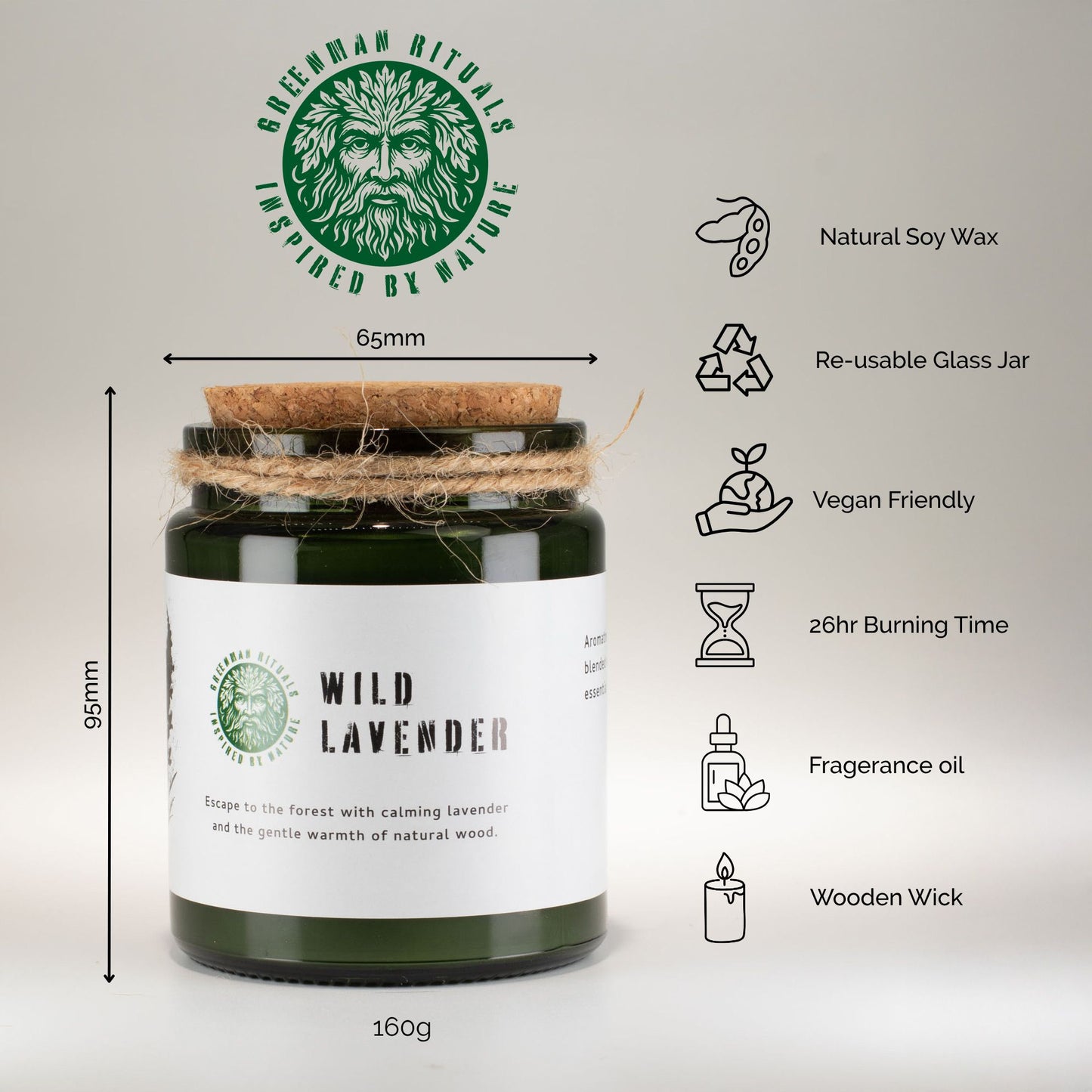 Leaves & Linen Woodwick Soy Candle | Sage & Mintwood Clean Home Fragrance Gift