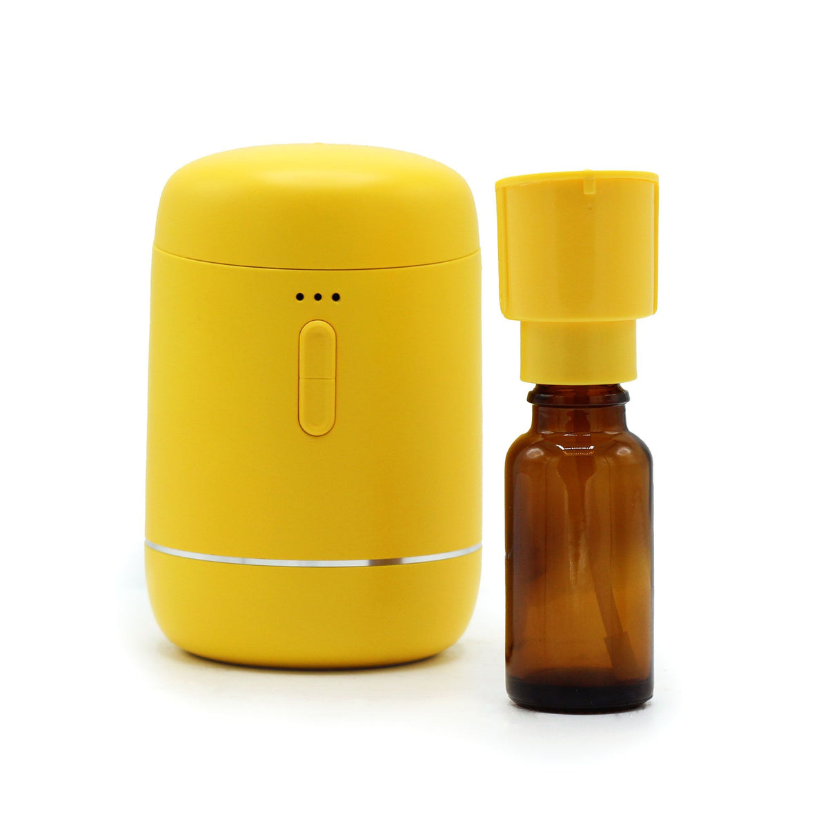 Yellow Rechargeable Essential Oil Diffuser | USB-C Waterless Nebuliser | Sunshine Gift