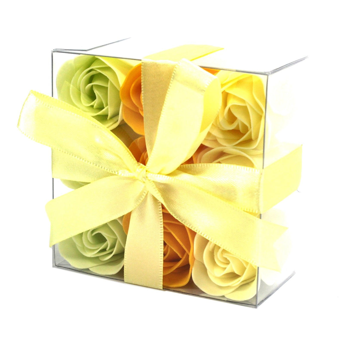 Lavender Rose Soap Flowers | Set of 9 | Luxury Bath & Beauty Gift for Her