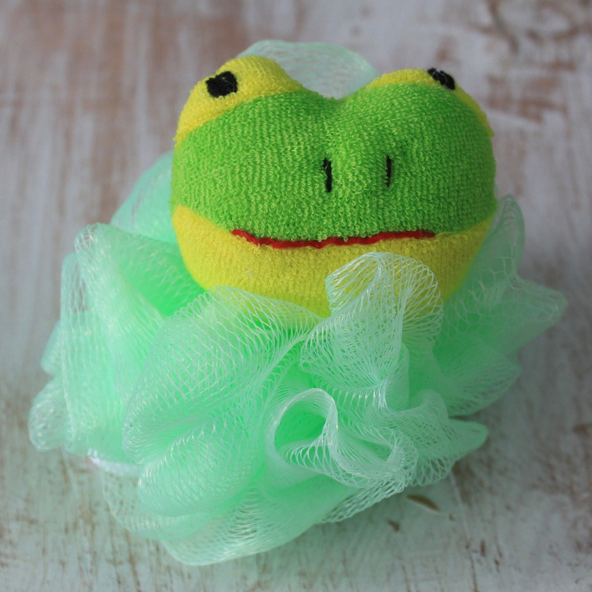Cotton Animal Bath Scrunchie | Cute Novelty Body Scrubber | 27g | Amber & Calm