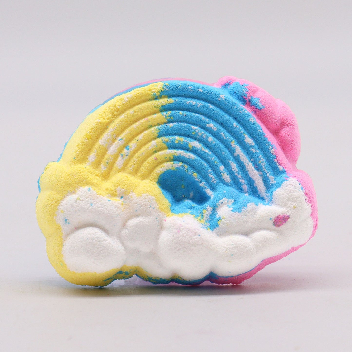 Cloud Bath Bomb | Mango | 95g | Fun Vegan Tropical Bath Gift | Handmade in UK | Stocking Filler