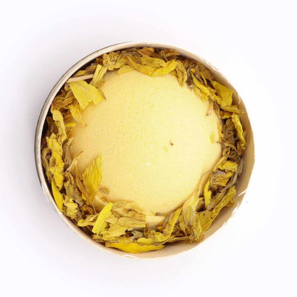 Sunflower Serenity Aromatherapy Bath Set | Chamomile & Grapefruit Bath Bomb | Himalayan Salt | Sunflower Petals | Vegan Gift