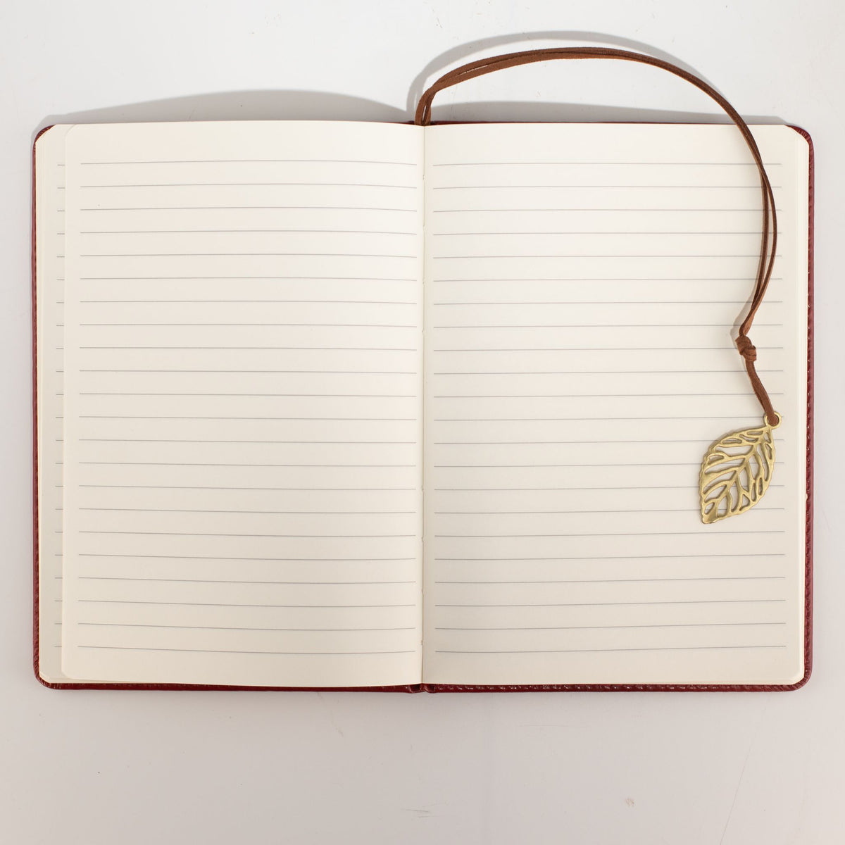 A5 Intention Notebook | LCD Wipe Screen & 80 Lined Pages | Red Leather Effect | Journaling Gift