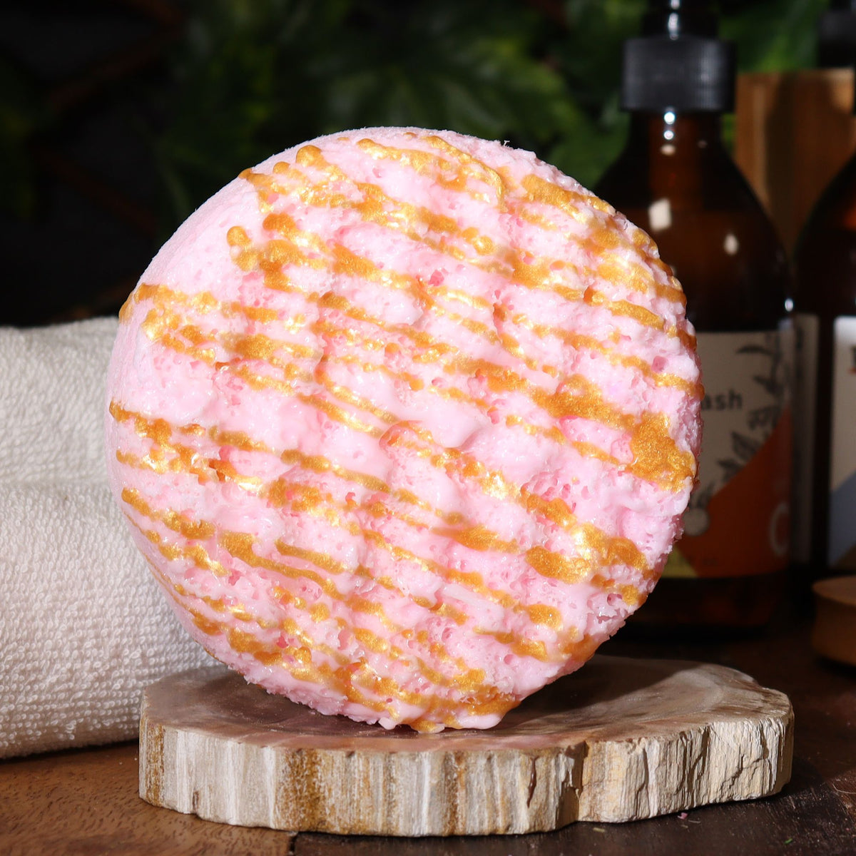 Butter Bubble Soap Sponge | Pink Charlotte | Shea & Mango Butter | Exfoliating | Handmade in the UK