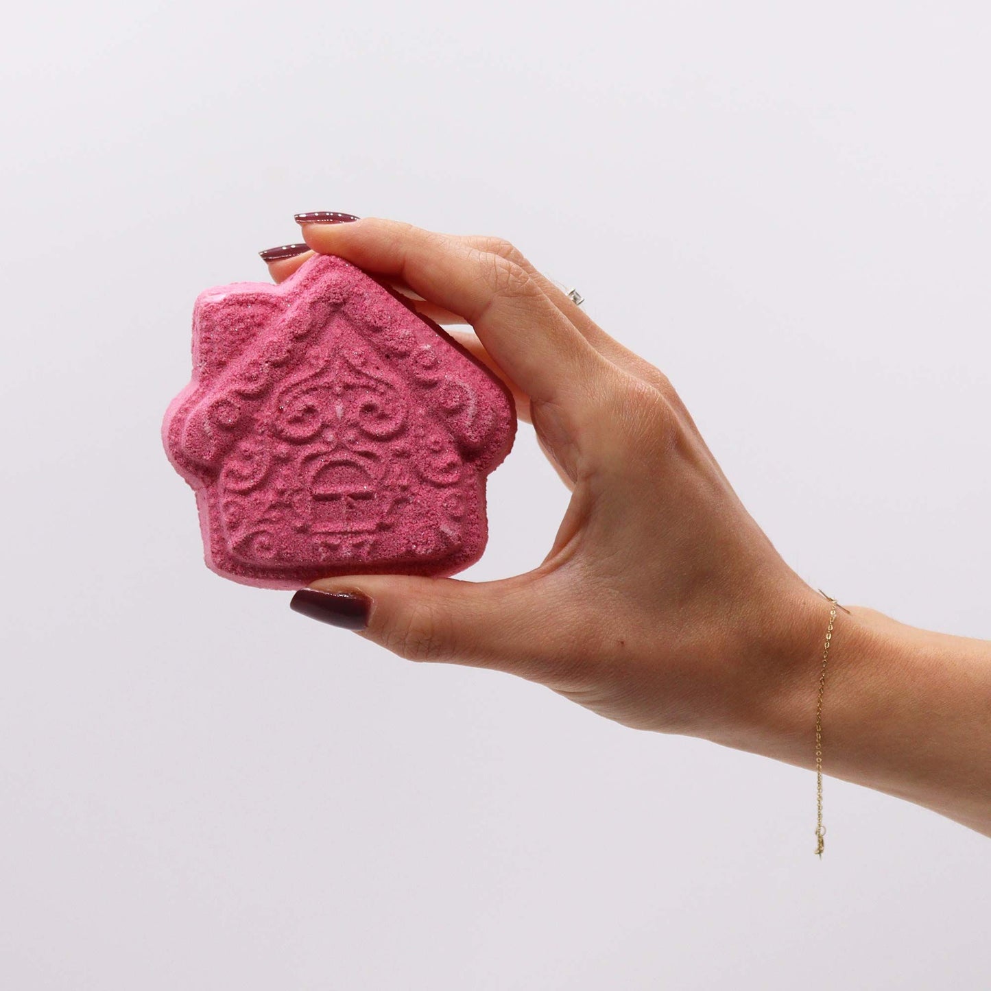 Gingerbread Town Christmas Bath Bomb Gift Pack | 4 Festive Bath Bombs | Luxury Christmas Gift