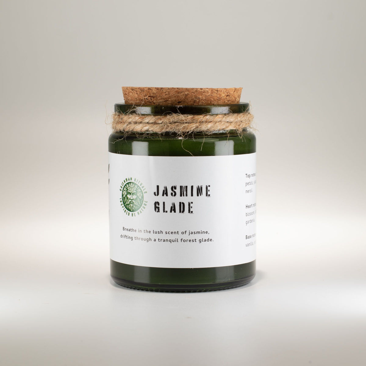 Jasmine Glade Woodwick Soy Candle | Sage & Mintwood Floral Home Fragrance Gift