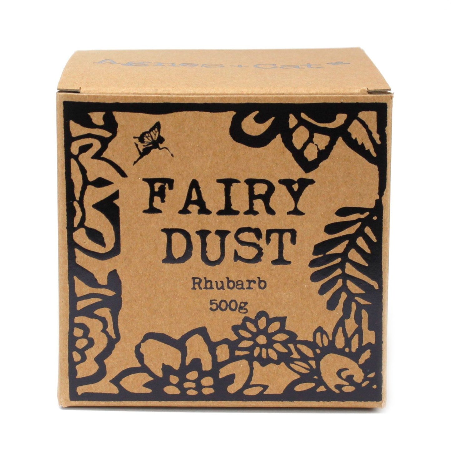 Agnes & Cat White Fig Fairy Dust Bath Powder | 500g | Vegan Luxury Bath Gift | Plastic Free