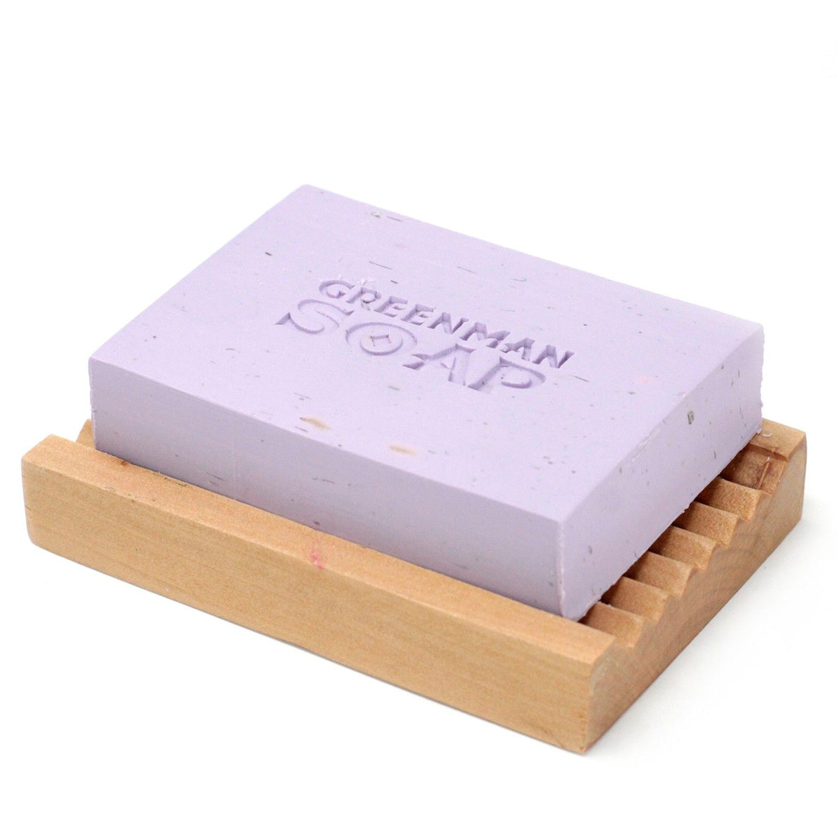 Lavender & Geranium Handmade Soap Slice 100g | Natural Botanical | SLS Free Wellness Gift