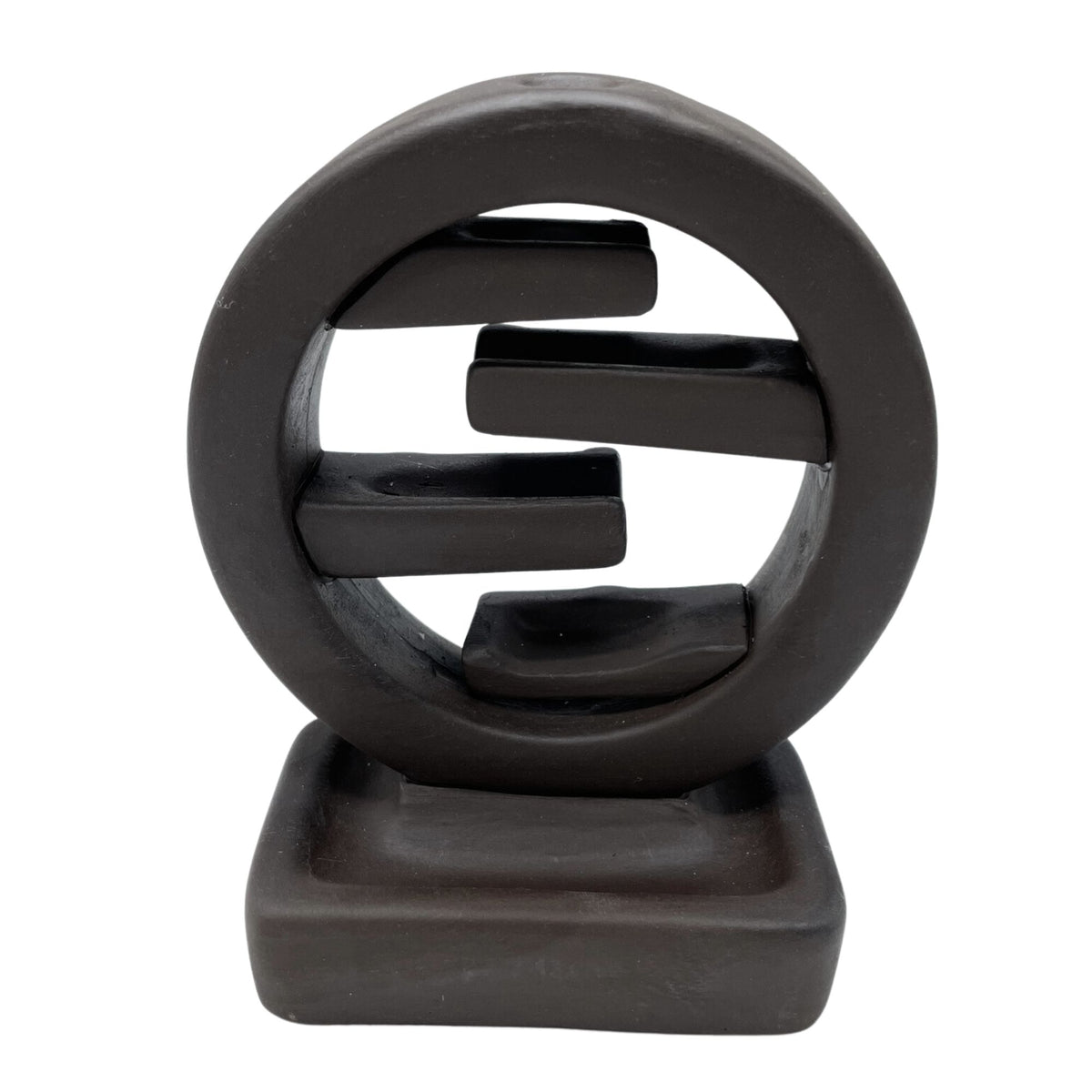 Zen Circle of Life Backflow Incense Burner | Mindfulness Home Décor | Wellness Gift