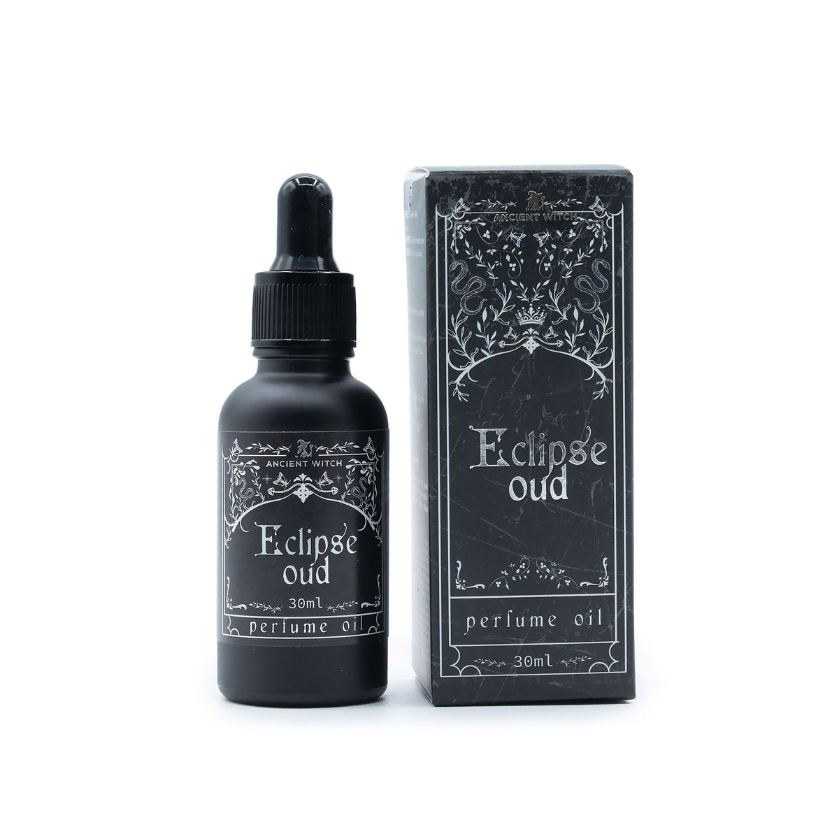 Ancient Witch Eclipse Oud Perfume Oil | Dark Smoky Oud Fragrance | Amber & Calm