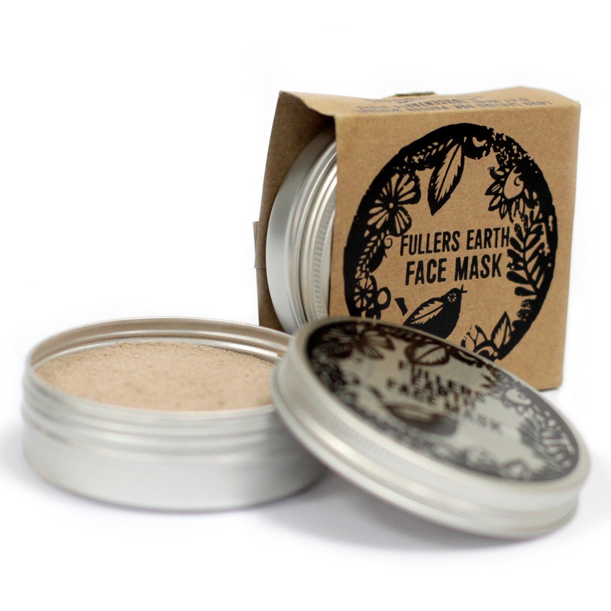 Agnes + Cat Fuller's Earth Face Mask | Deep Pore Cleanse | Aluminium Tin | Handmade in the UK
