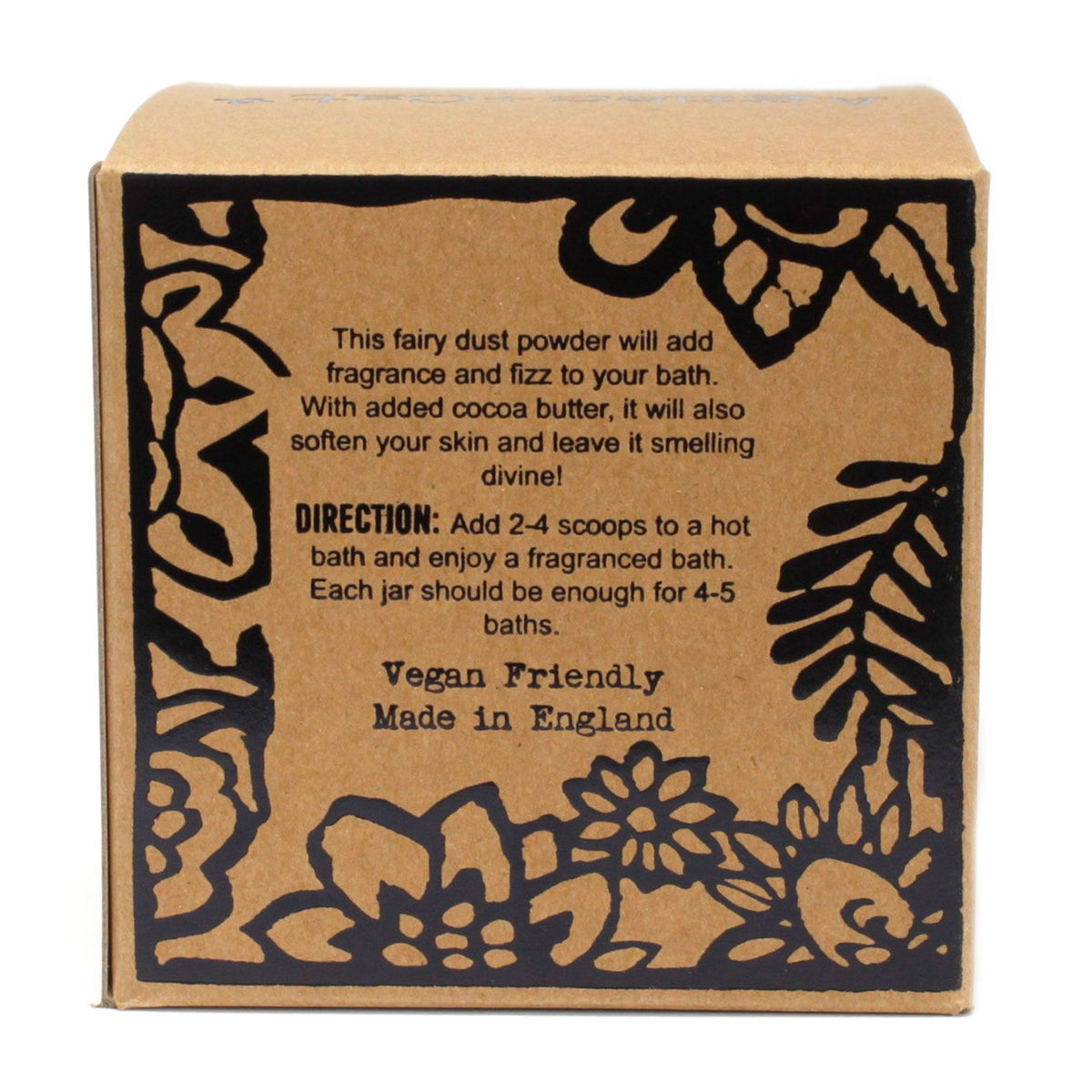 Agnes & Cat Sea Salt & Moss Fairy Dust Bath Powder | 500g | Vegan Luxury Coastal Bath Gift