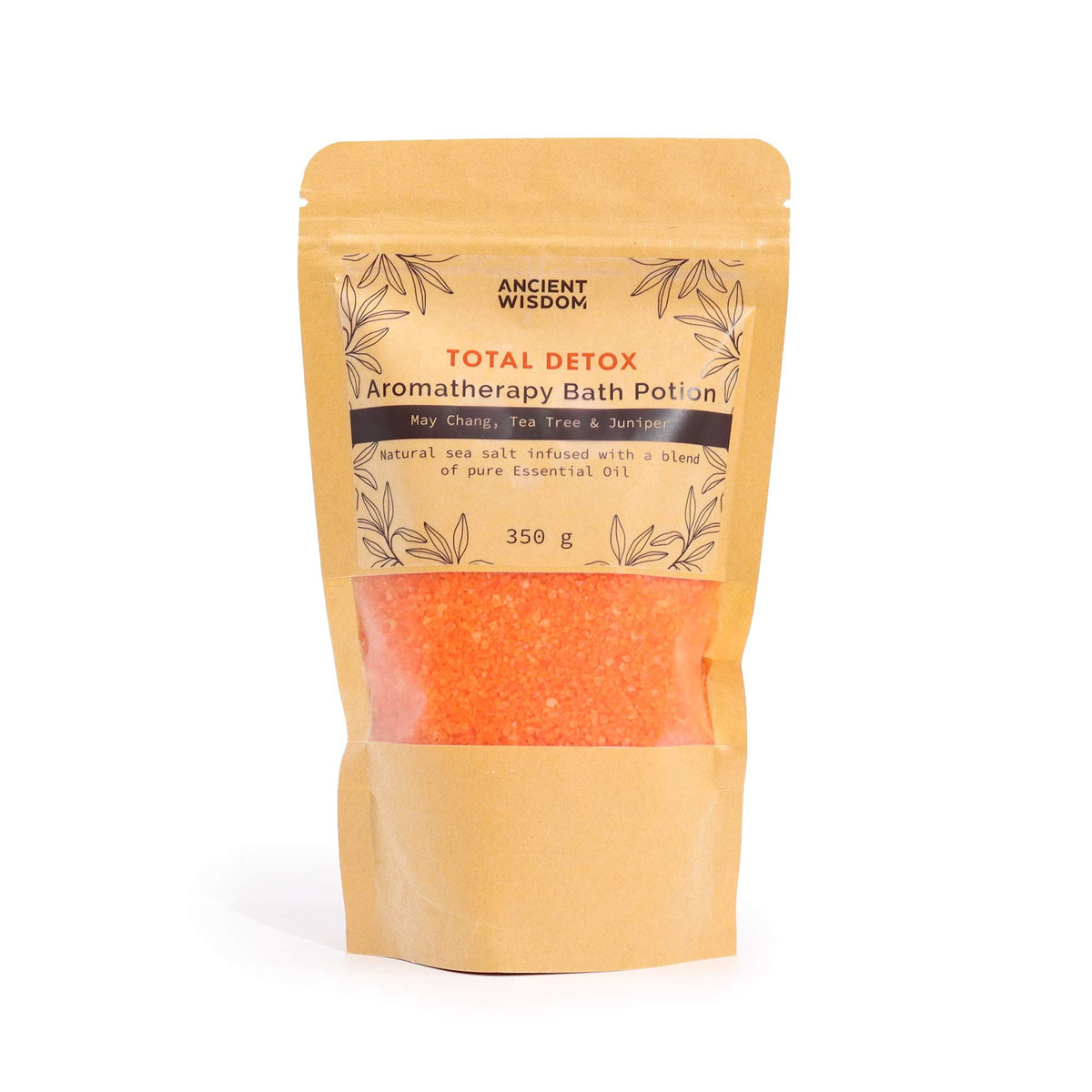 Aromatherapy Bath Potion in Kraft Bag 350g - Purify