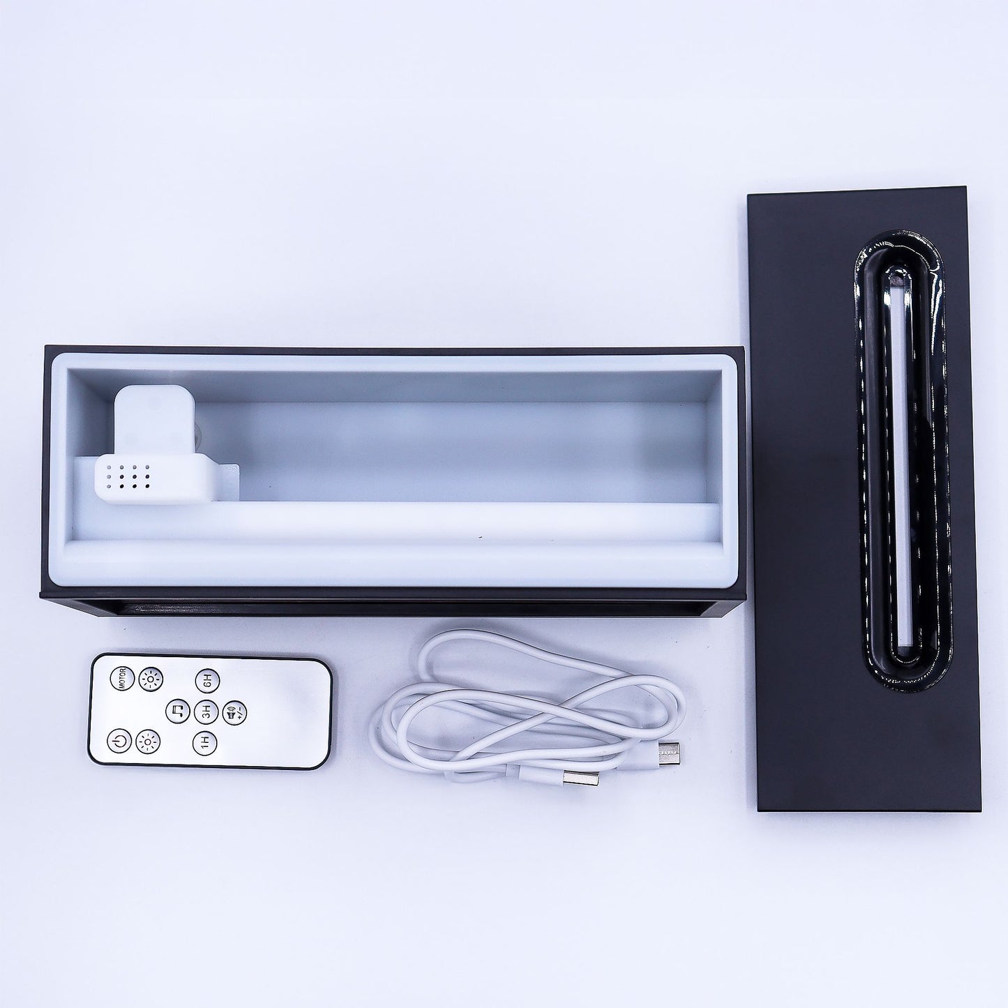 Flame Effect Aroma Diffuser with Bird Sound | Colour Changing USB Humidifier Gift