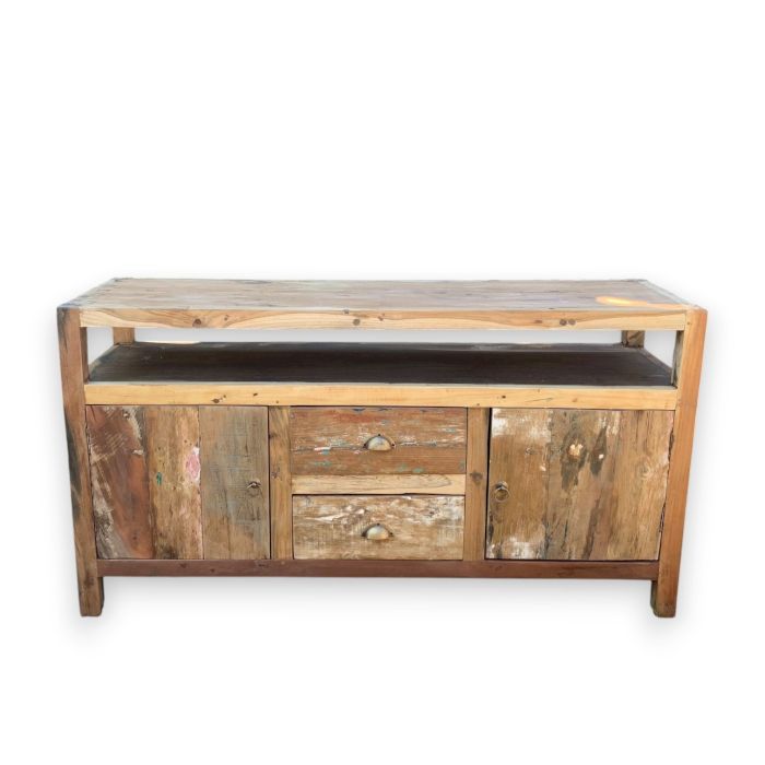Large TV Stand — Upcycled Teak | Handmade in Bali