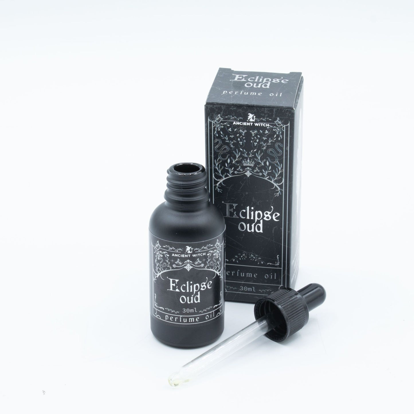 Ancient Witch Eclipse Oud Perfume Oil | Dark Smoky Oud Fragrance | Amber & Calm