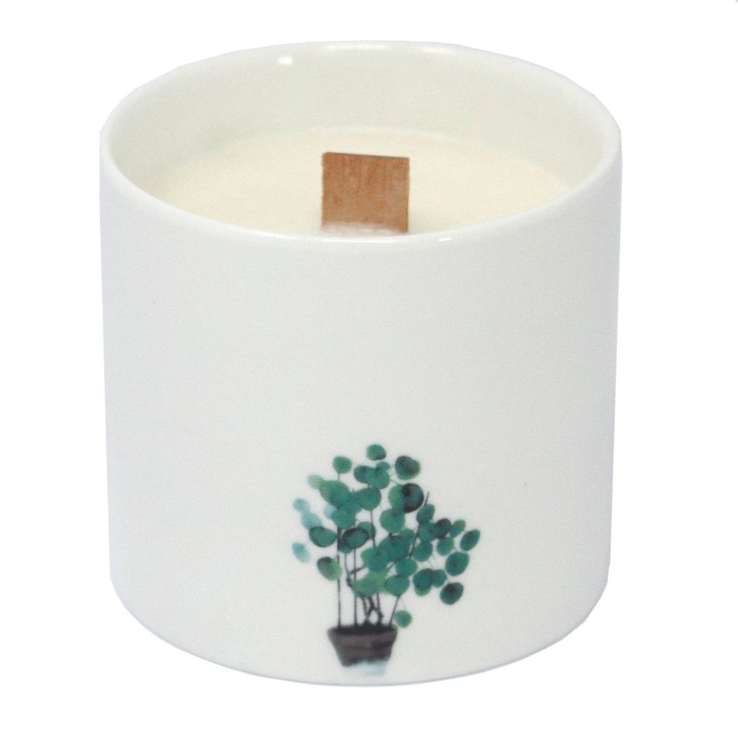 Large Botanical Candle - Marsh Viola