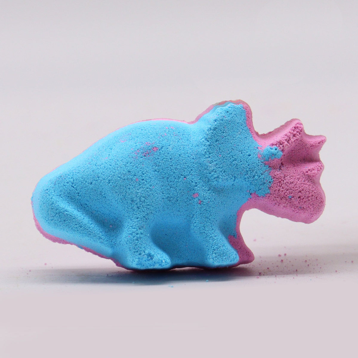 Dinosaur Bath Bomb | Blueberry | 80g | Fun Vegan Kids Bath Gift | Handmade in UK | Stocking Filler
