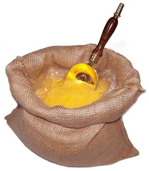 Wake Up Bath Potion | 7kg Hessian Sack | Energising Aromatherapy Bath Soak | Made in UK