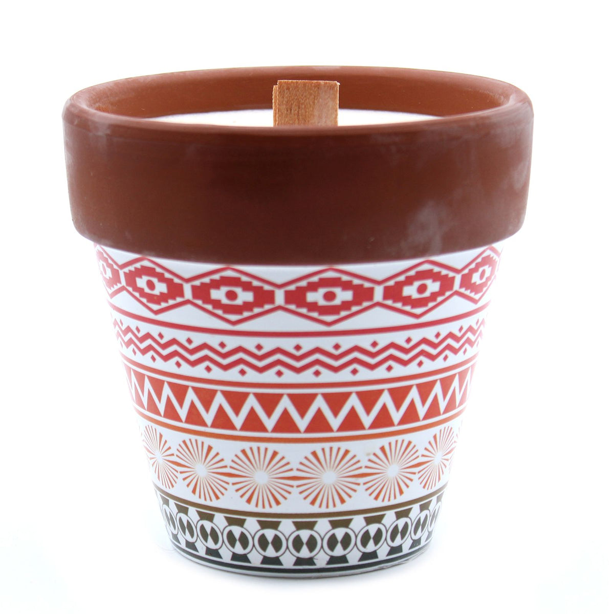 Mint Herb Garden Candle | Wooden Wick Home Fragrance Gift