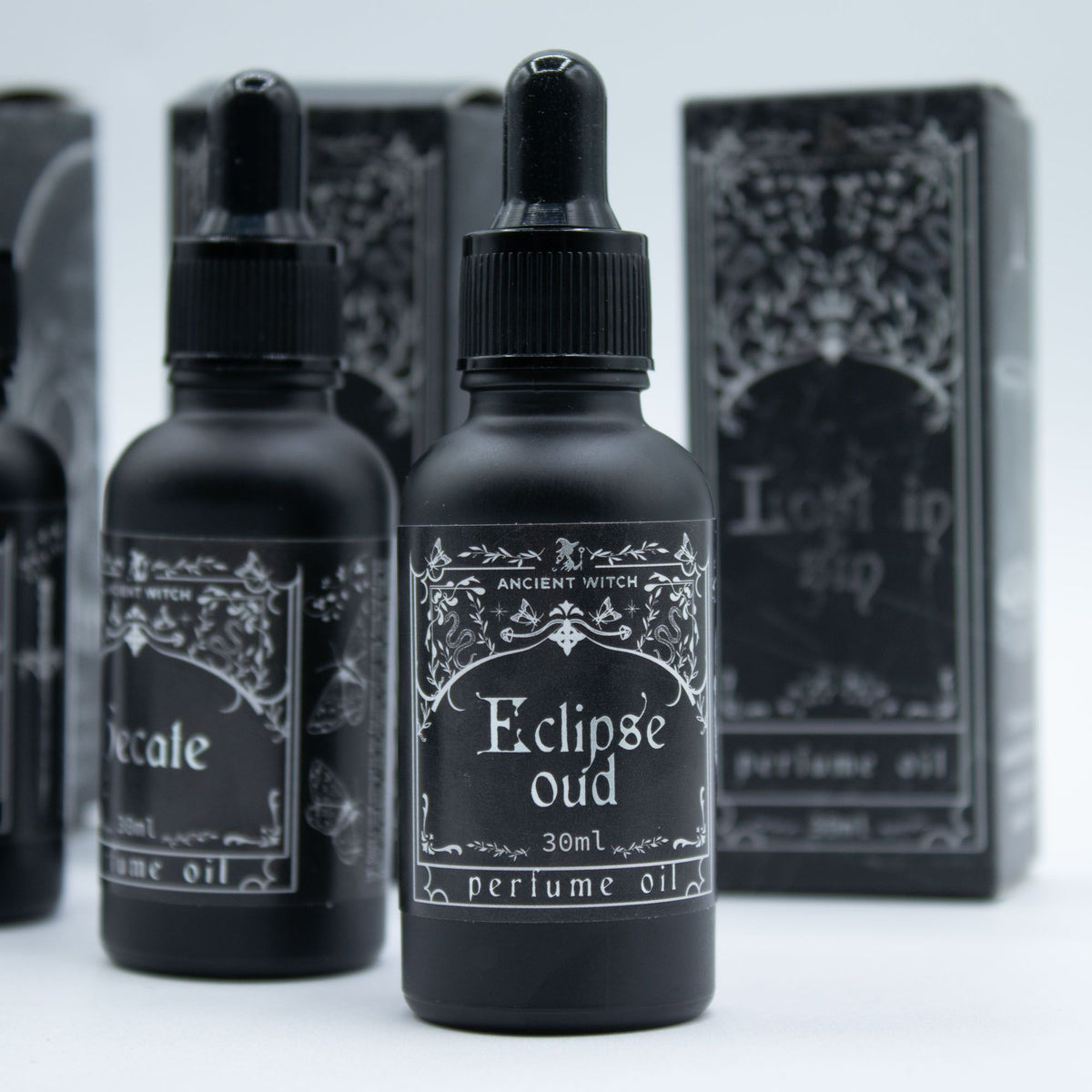 Ancient Witch Eclipse Oud Perfume Oil | Dark Smoky Oud Fragrance | Amber & Calm