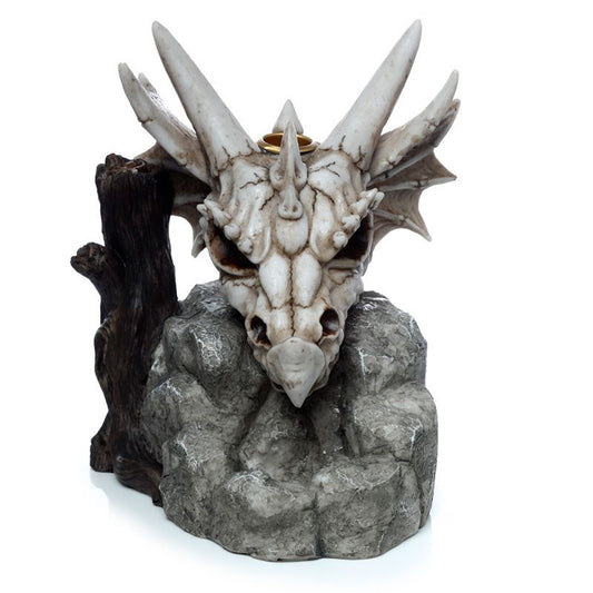 Dragon Skull Backflow Incense Burner | Gothic Halloween Home Décor