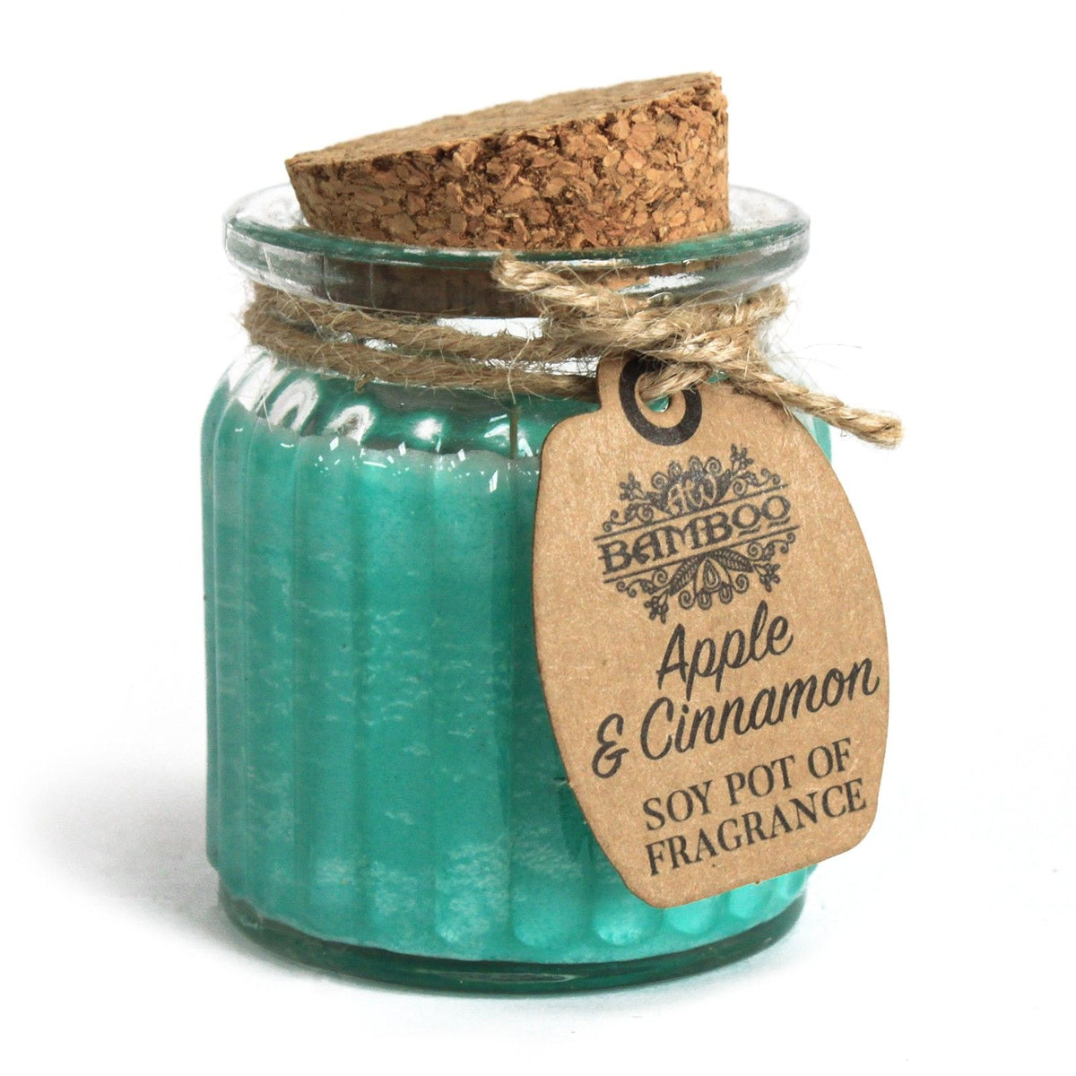 Apple & Cinnamon Soy Candle – Natural Fragrance Jar Candle