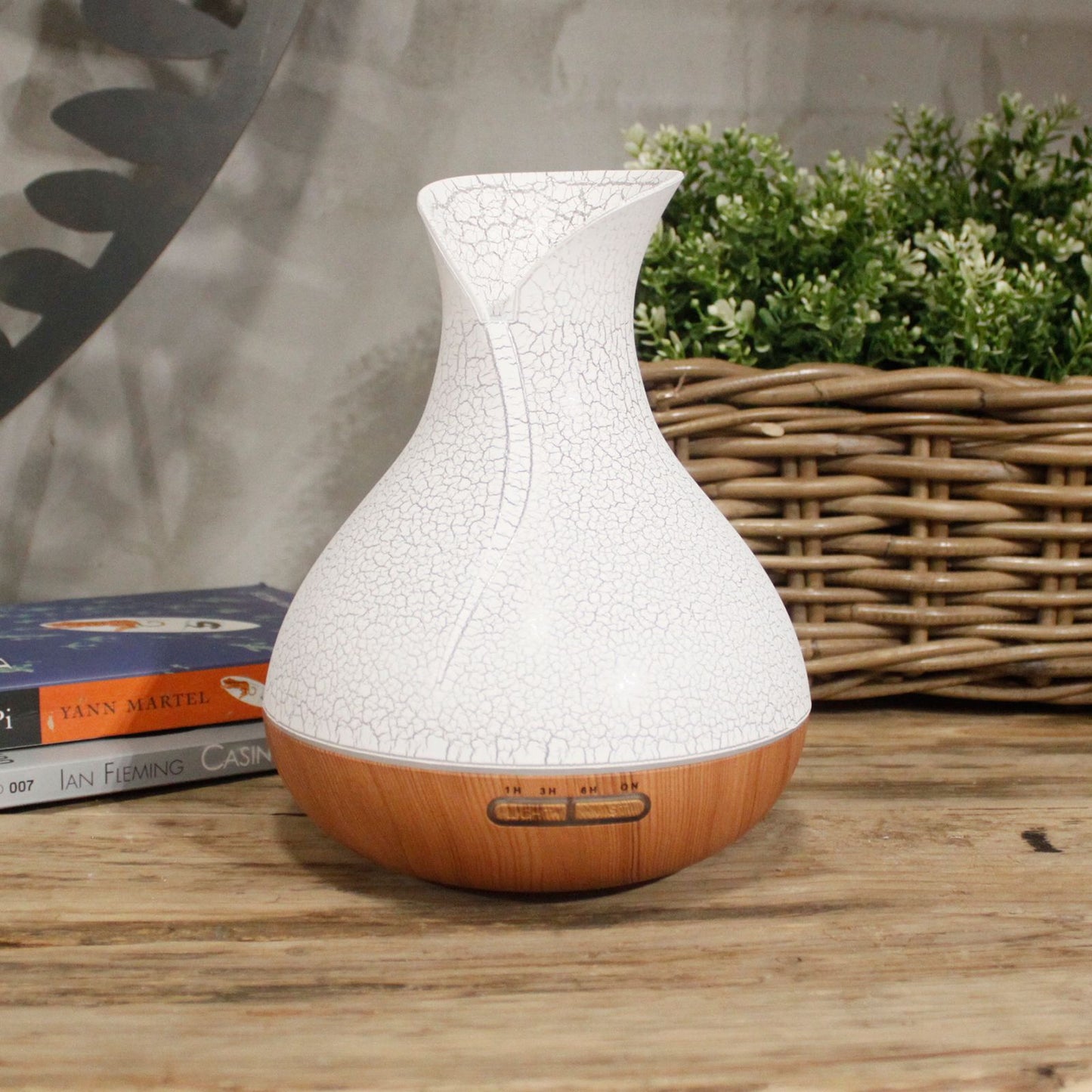 Palma Ultrasonic Aroma Diffuser | Colour-Changing LED & Timer | Wellness Gift