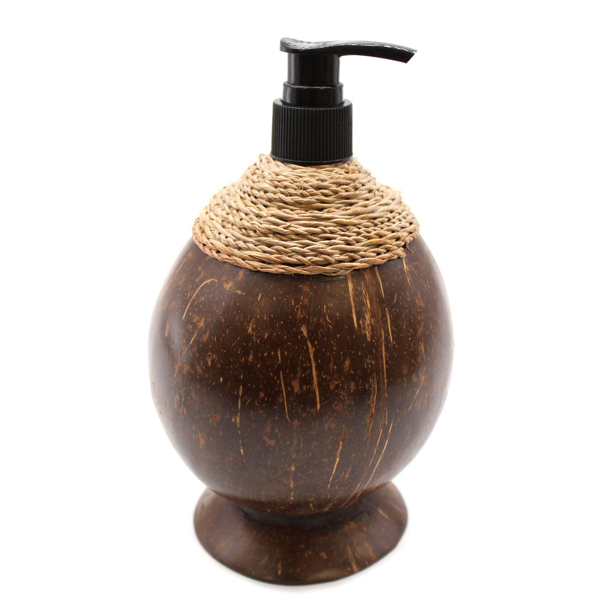 Natural Teak Wood Soap Dispenser 150ml | Eco Luxury Bathroom Accessory | Sustainable Home Gift