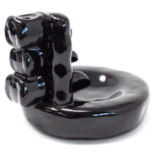 Bamboo & Pool Backflow Incense Burner | Zen Home Décor Gift