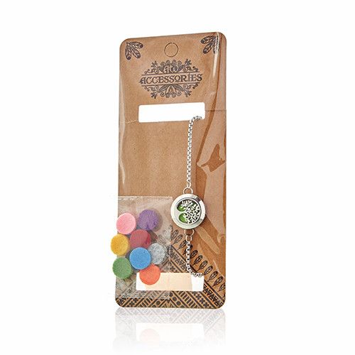 Angel Wings Aromatherapy Chain Bracelet – Essential Oil Diffuser Jewellery