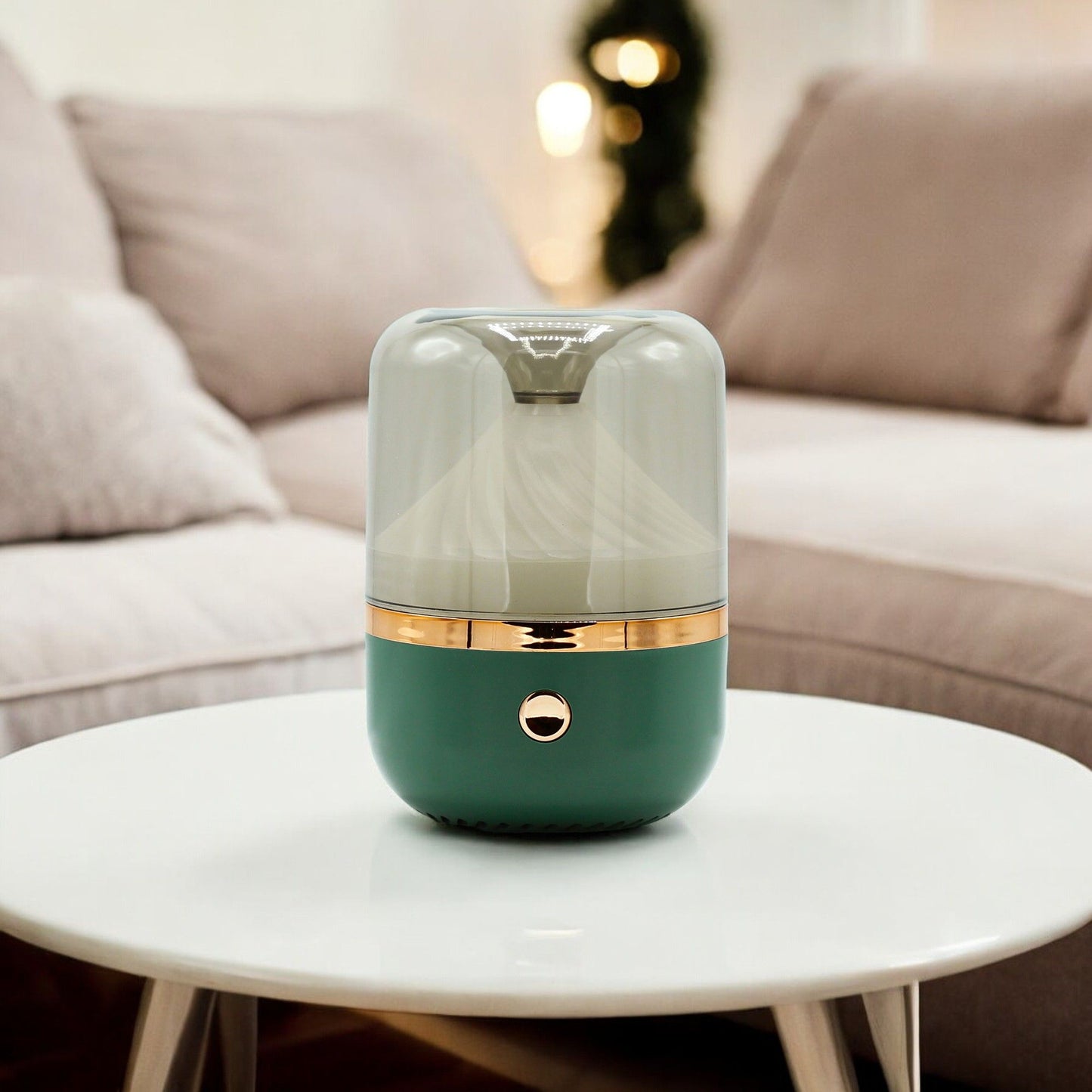 Urban Aroma Diffuser | Green & Bronze USB Colour-Changing Humidifier Gift