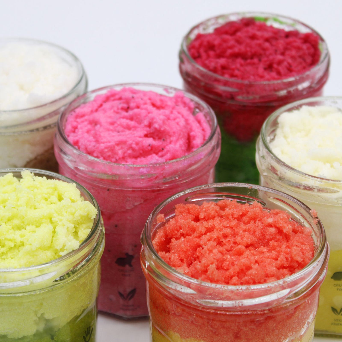 Strawberry Rum Fragranced Sugar Body Scrub | 300g | Vegan Exfoliating Sweet Skin Gift | Plastic Free