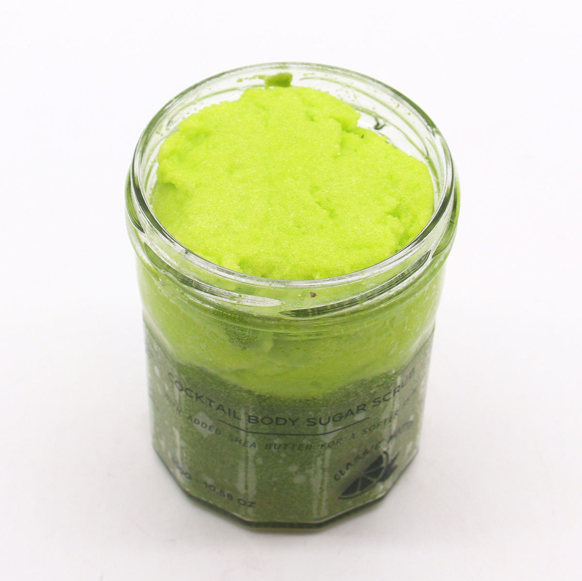 Classic Mojito Fragranced Sugar Body Scrub | 300g | Vegan Exfoliating Fresh Mint Skin Gift | Plastic Free