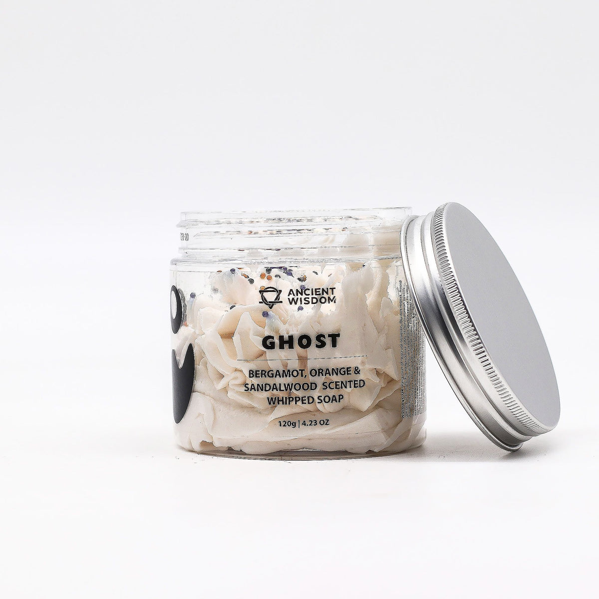 Ghost Whipped Soap | 120g | Clean Spectral Scent | Vegan | Halloween Gift