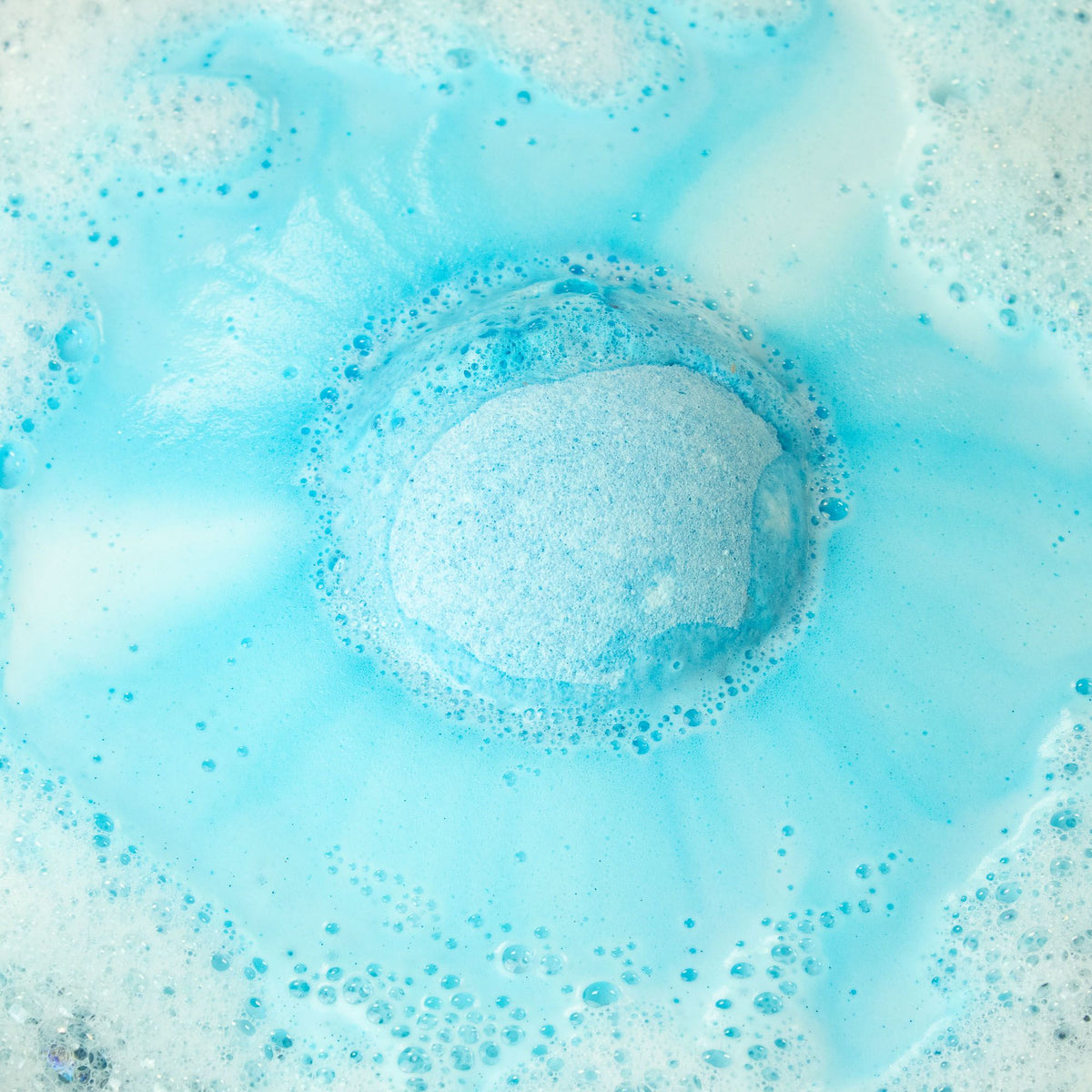 Crystal Bath Bomb | Water Element | Real Gemstone Inside | Handmade in the UK | Gift for Her