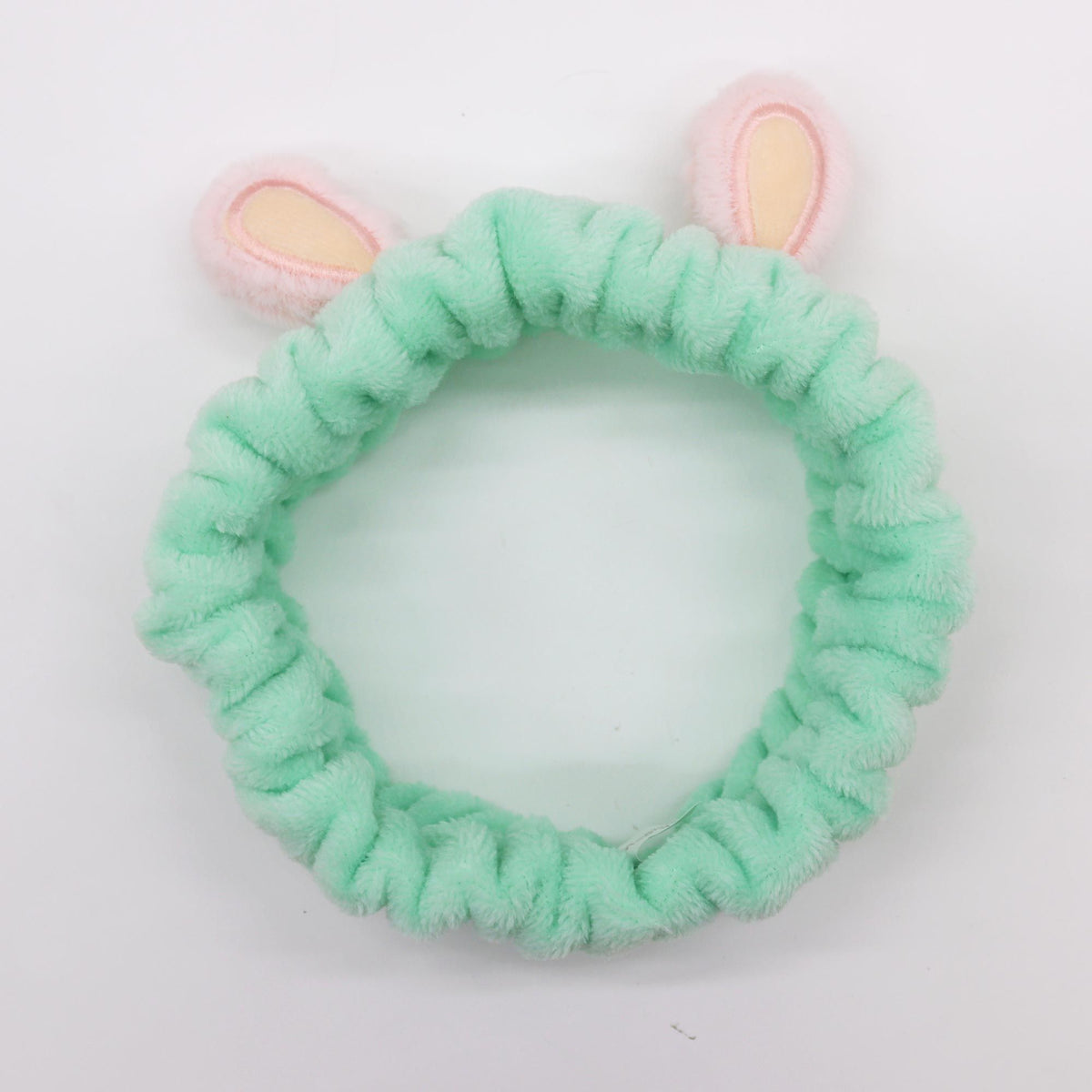 Cute Makeup Headbands | Hearts & Ears | Set of 5 | Soft Flannel | Amber & Calm