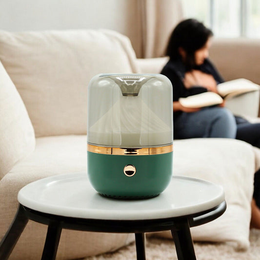 Urban Aroma Diffuser | Green & Bronze USB Colour-Changing Humidifier Gift