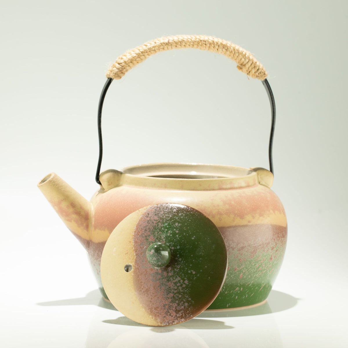 Japanese Kyusu Style Tea Set & Four Cups | Green Tea Set | Mindful Gift | Birthday Gift for Tea Lovers