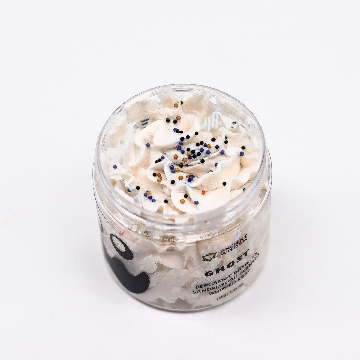 Ghost Whipped Soap | 120g | Clean Spectral Scent | Vegan | Halloween Gift